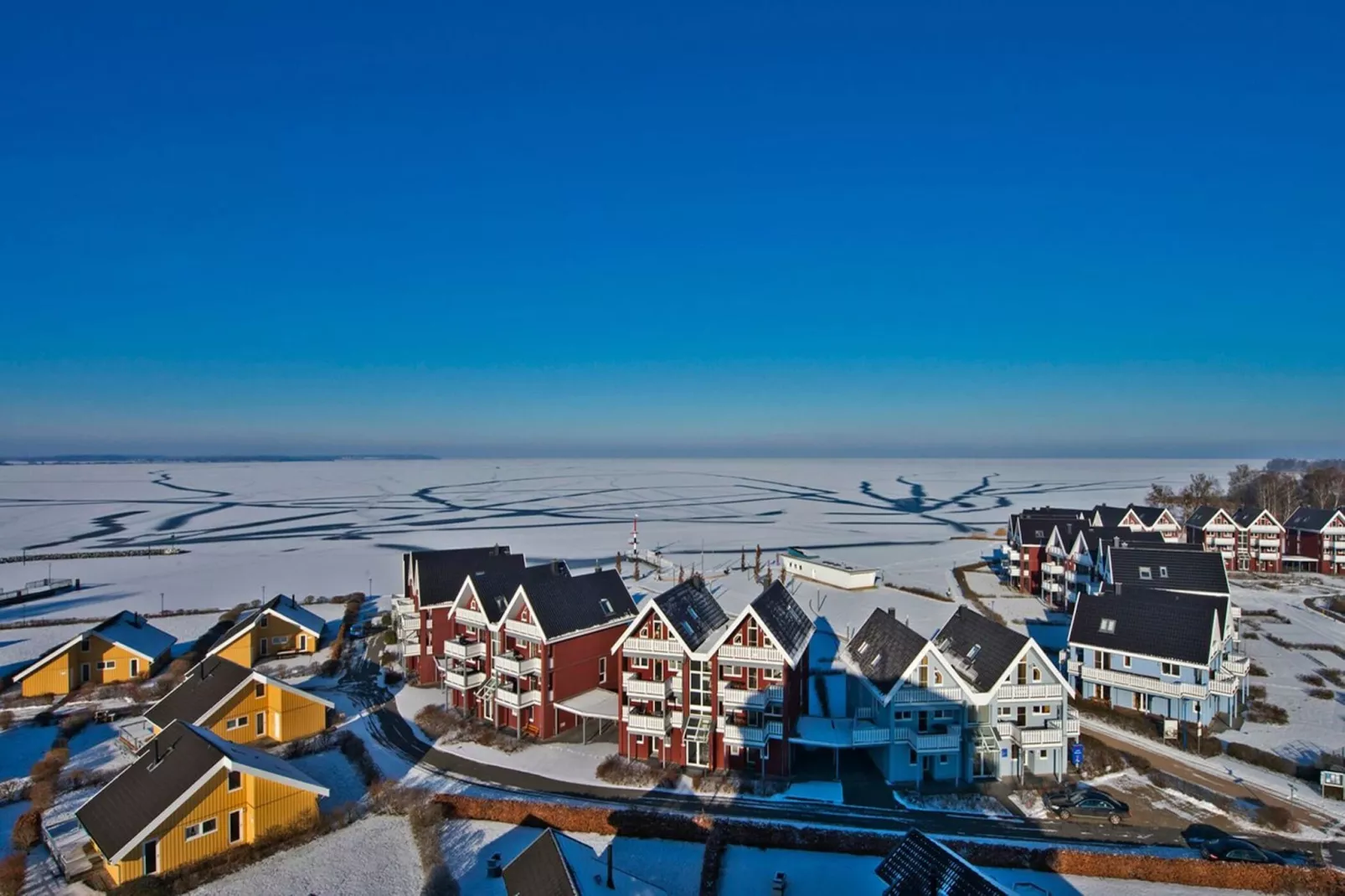 Ferienhaus Seeschwalbe-50-Gebied winter 5km