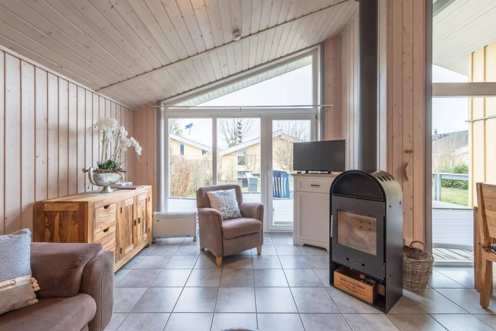 Ferienhaus Seeschwalbe-47-Woonkamer