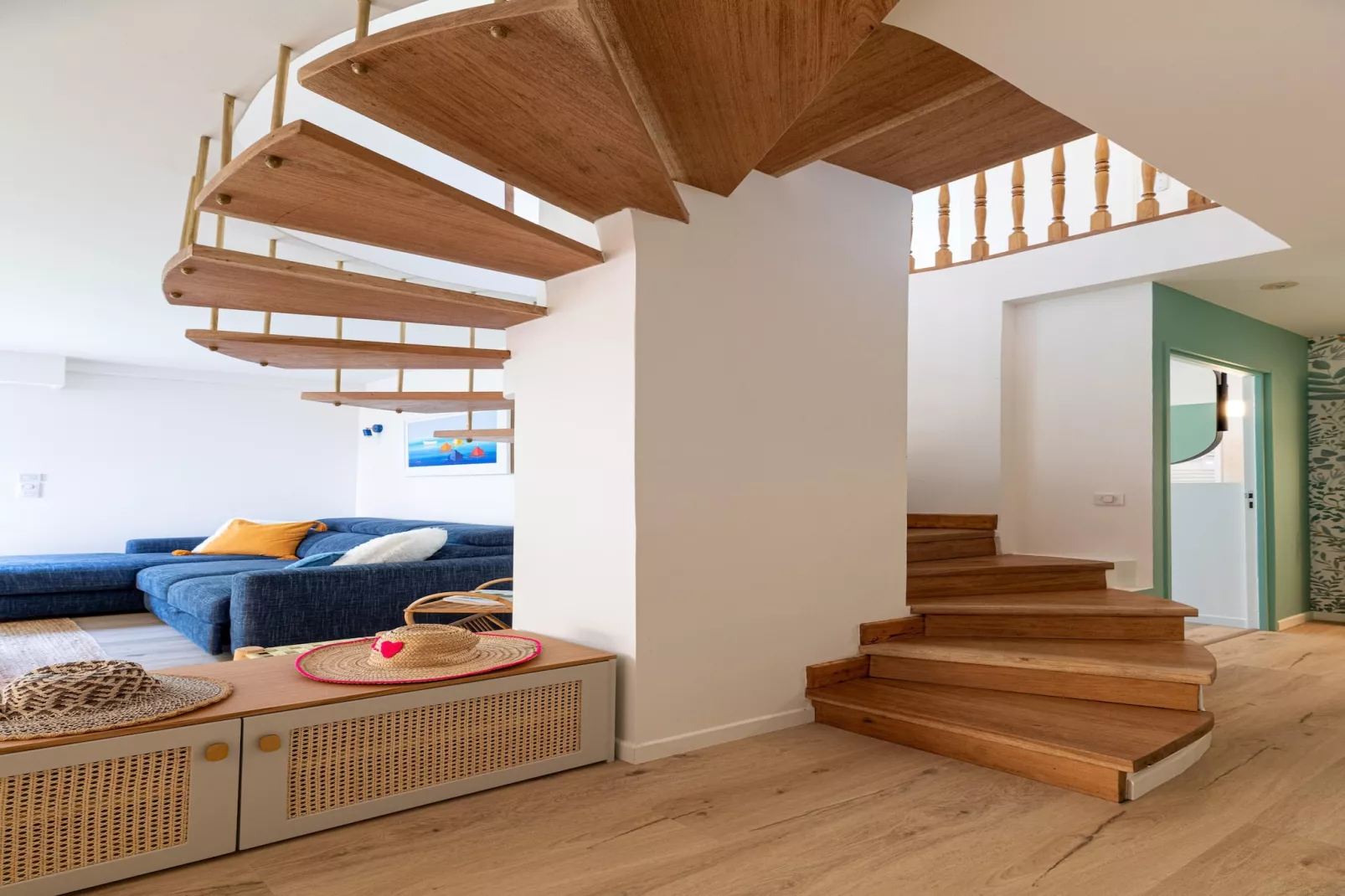 Duplex haut standing vue mer et forêt-Woonkamer