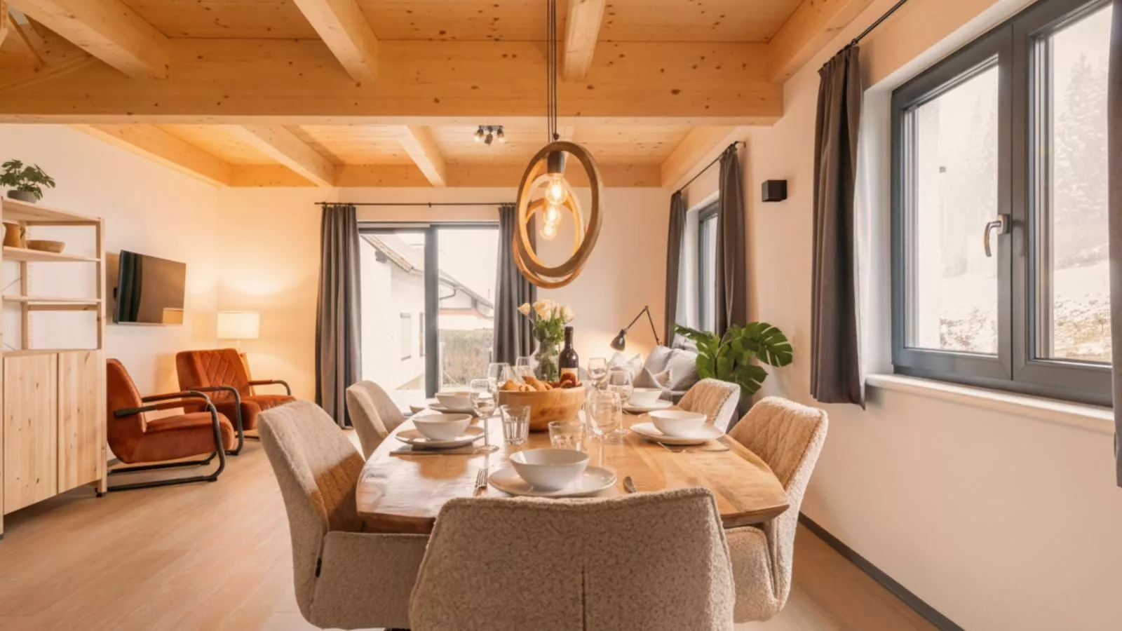 Obermöschach 5A-Eetkamer