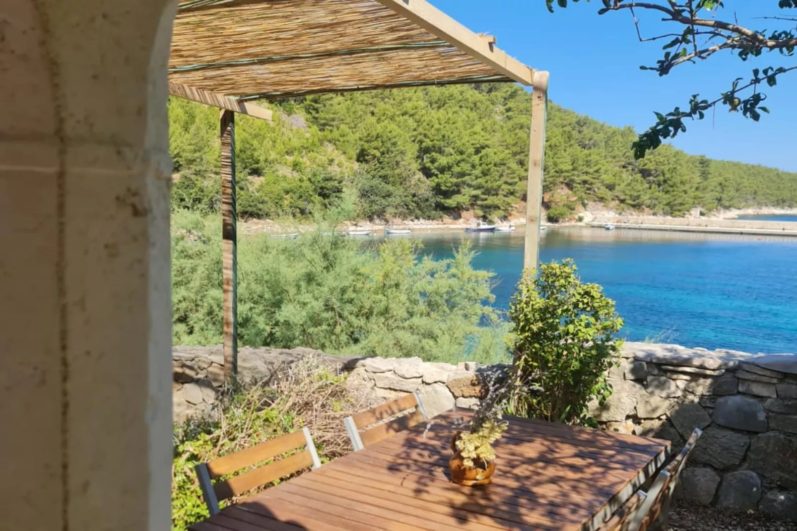 Apartments Stiniva Hvar - One Bedroom Apartment With Terrace (A1)-Terras