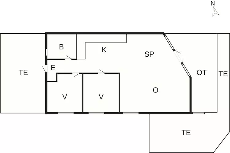 4 sterren vakantie huis in Hejls-Plattegrond
