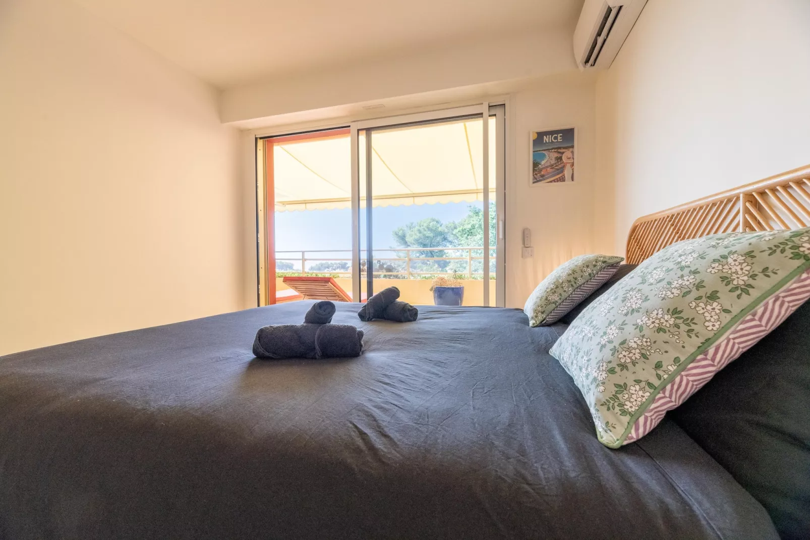 Duplex haut standing vue mer et forêt-Slaapkamer