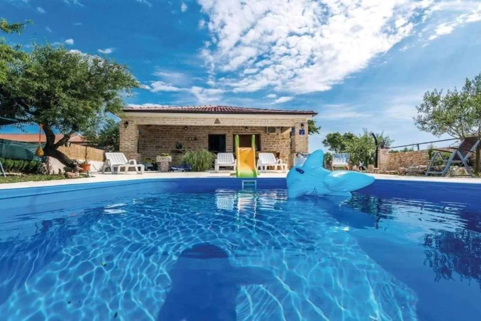 Holiday House Šimun - Three bedroom Holiday house with pool-Zwembad