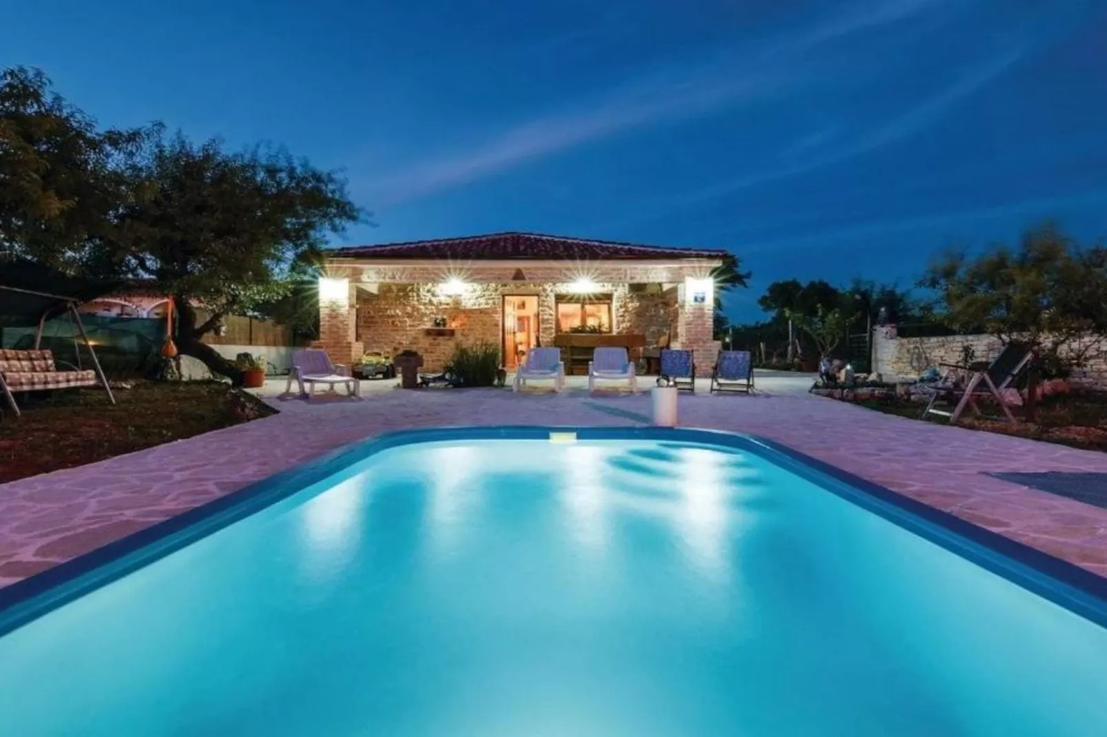 Holiday House Šimun - Three bedroom Holiday house with pool-Zwembad