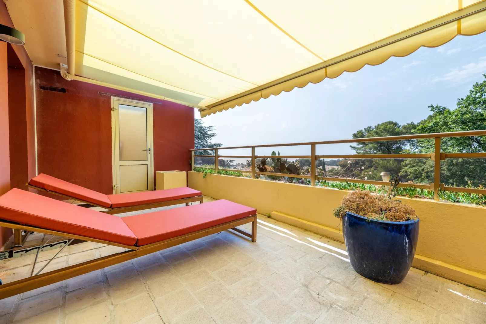 Duplex haut standing vue mer et forêt-Terrasbalkon