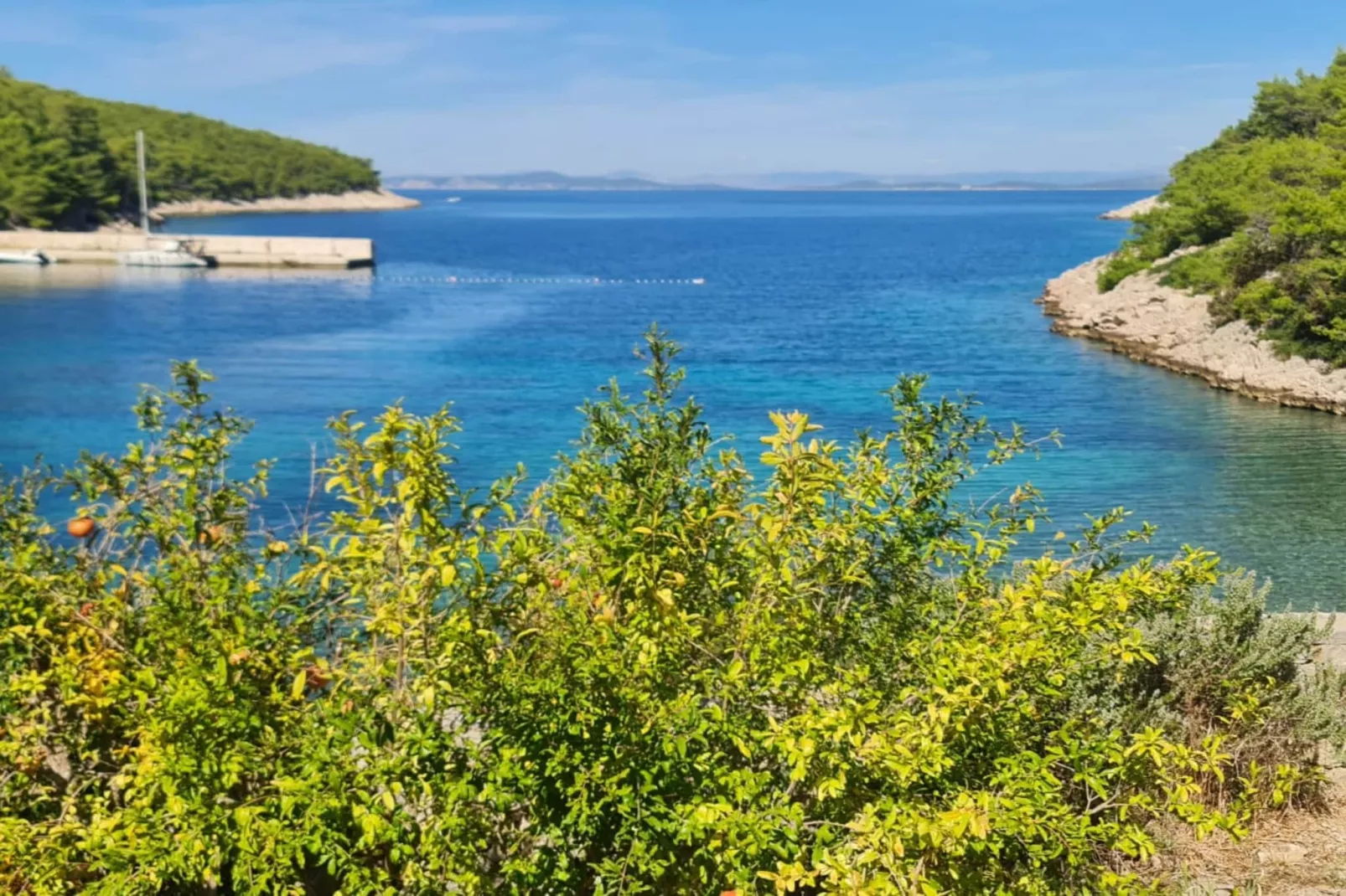 Apartments Stiniva Hvar - One Bedroom Apartment With Terrace (A1)-Buitenlucht