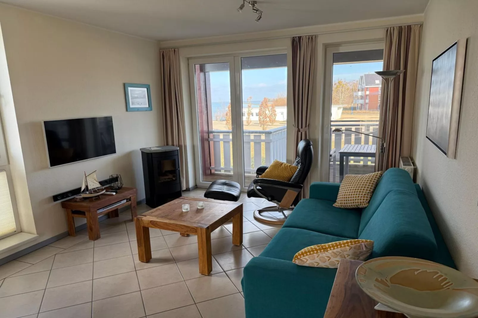 Mitteldeck 413-Woonkamer