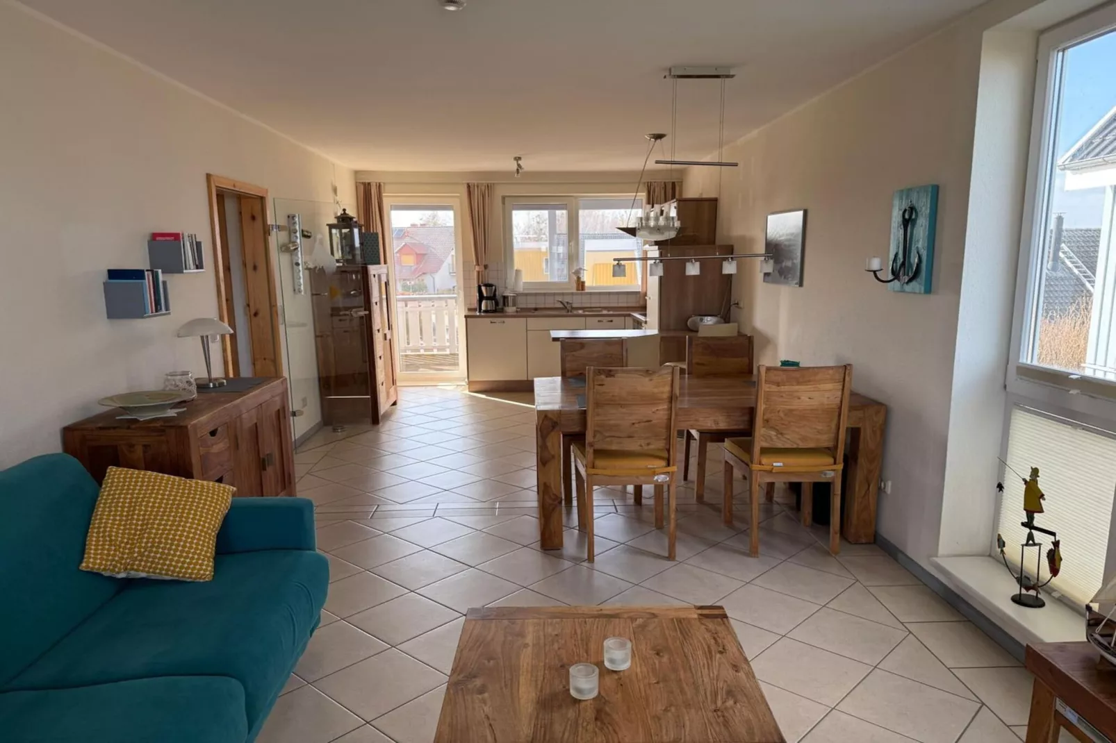 Mitteldeck 413-Woonkamer