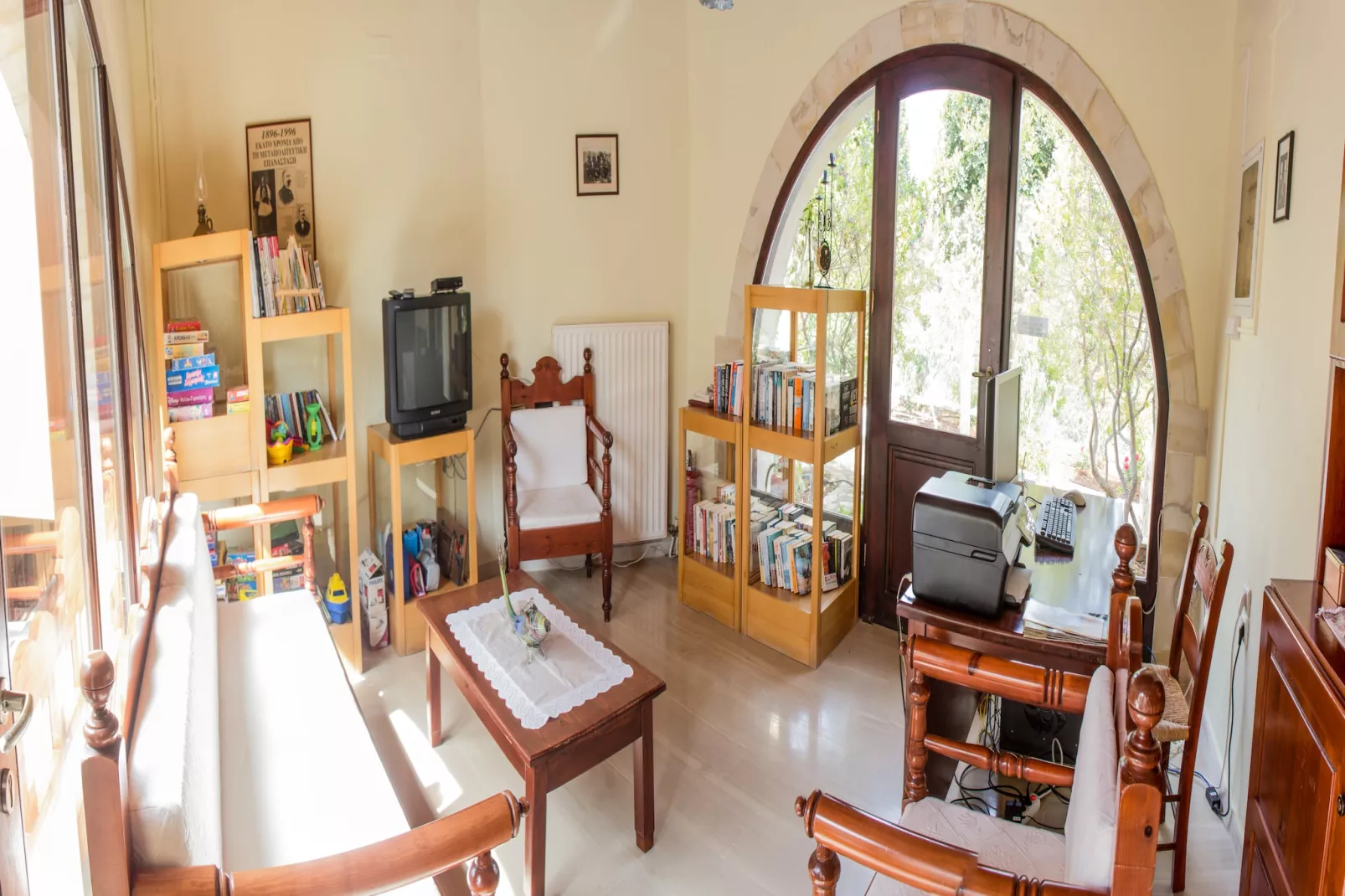 Heliopetra House-Recreatieruimte