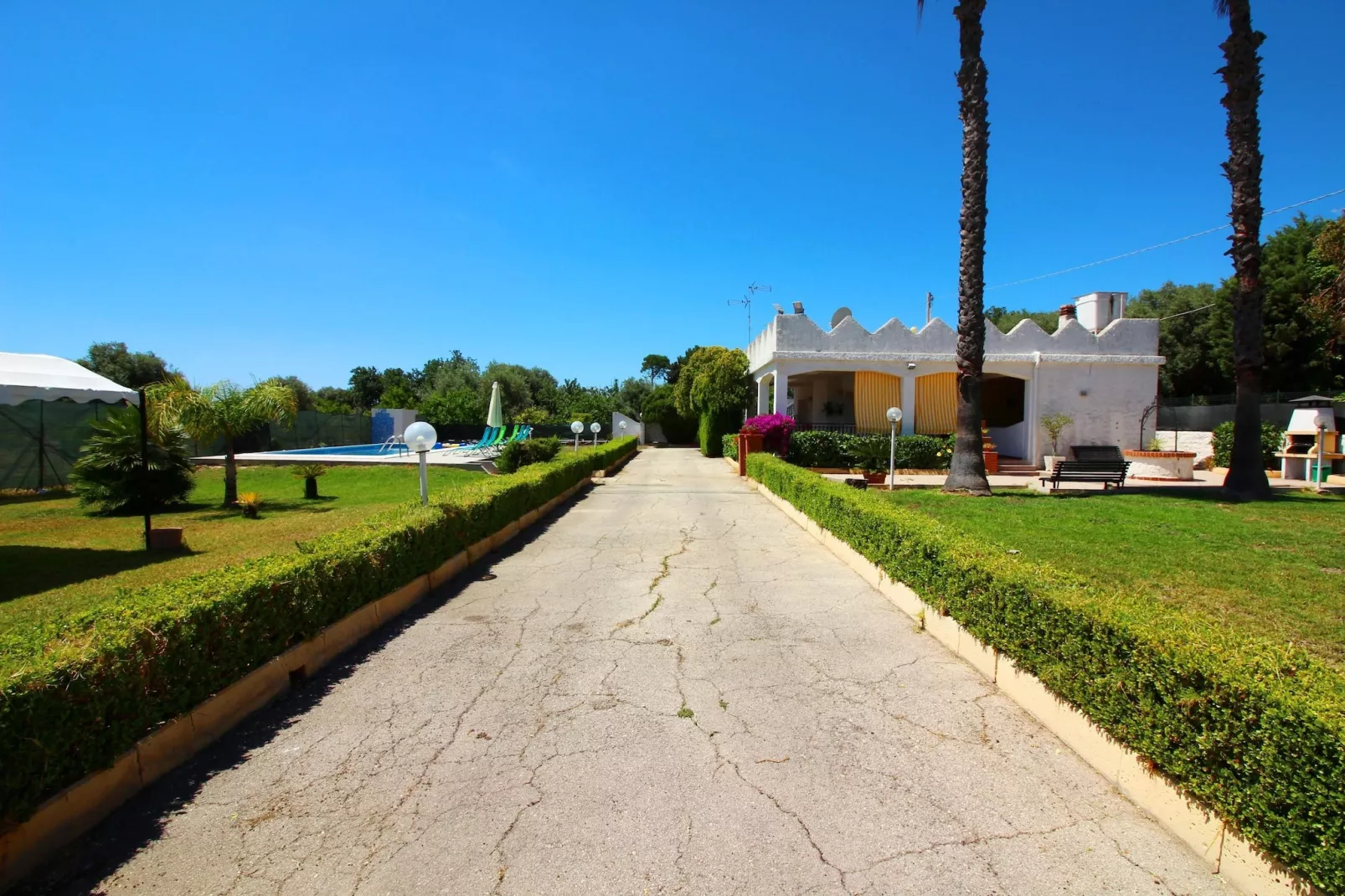 Villa Nuzzo-Buitenkant zomer