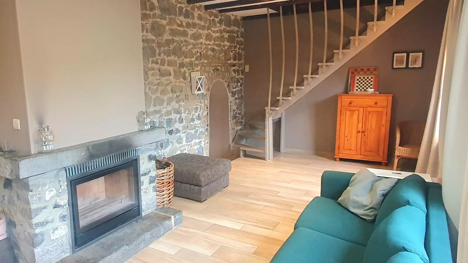 Gite de Montaigle-Woonkamer