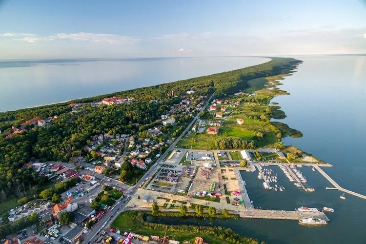 Apartamenty wakacyjne w Krynicy Morskiej z widokiem na zatokę NR 10-Gebieden zomer 1km