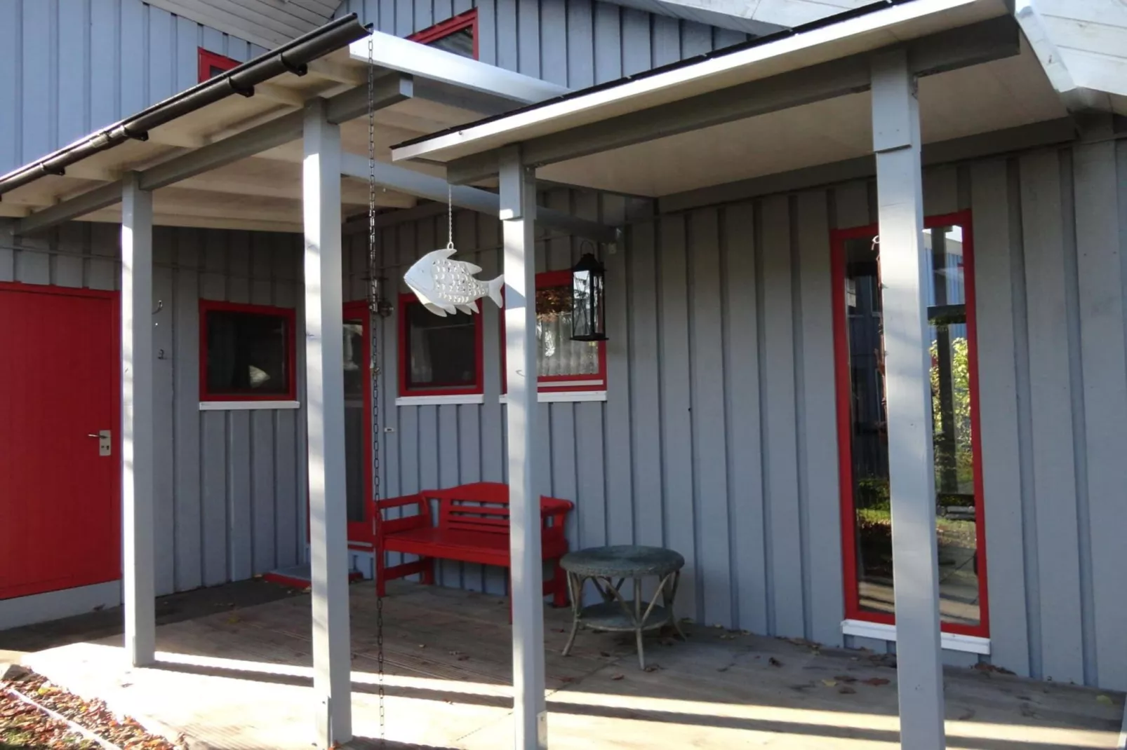 FH Wildgans Comfort mit Sauna & Kaminofen 81 qm 114-Terrasbalkon