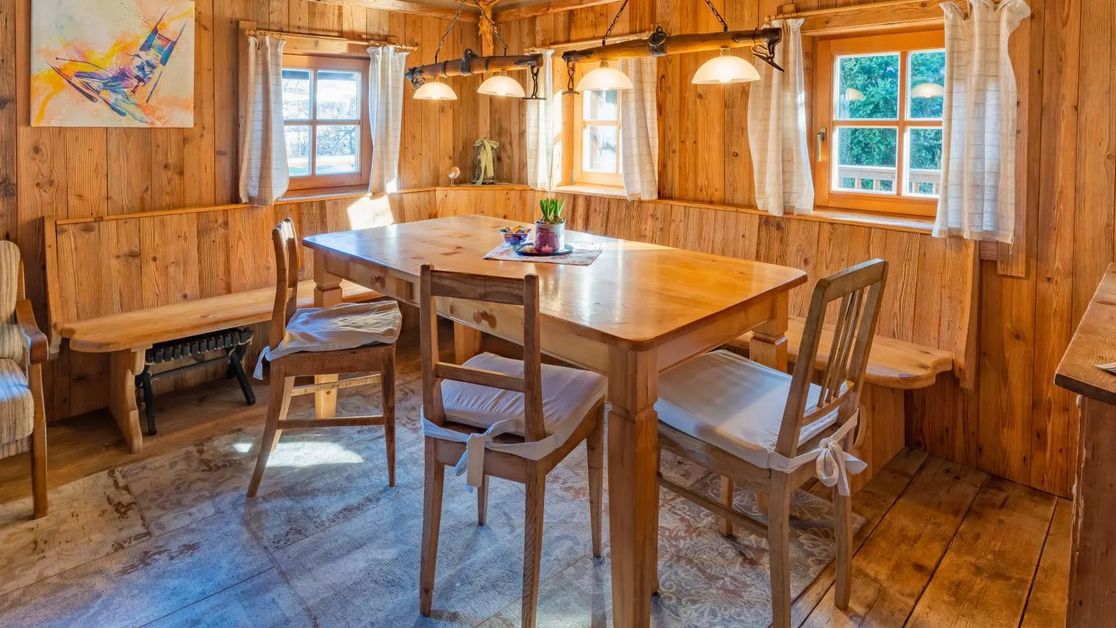 Alte Grafenmühle-Eetkamer