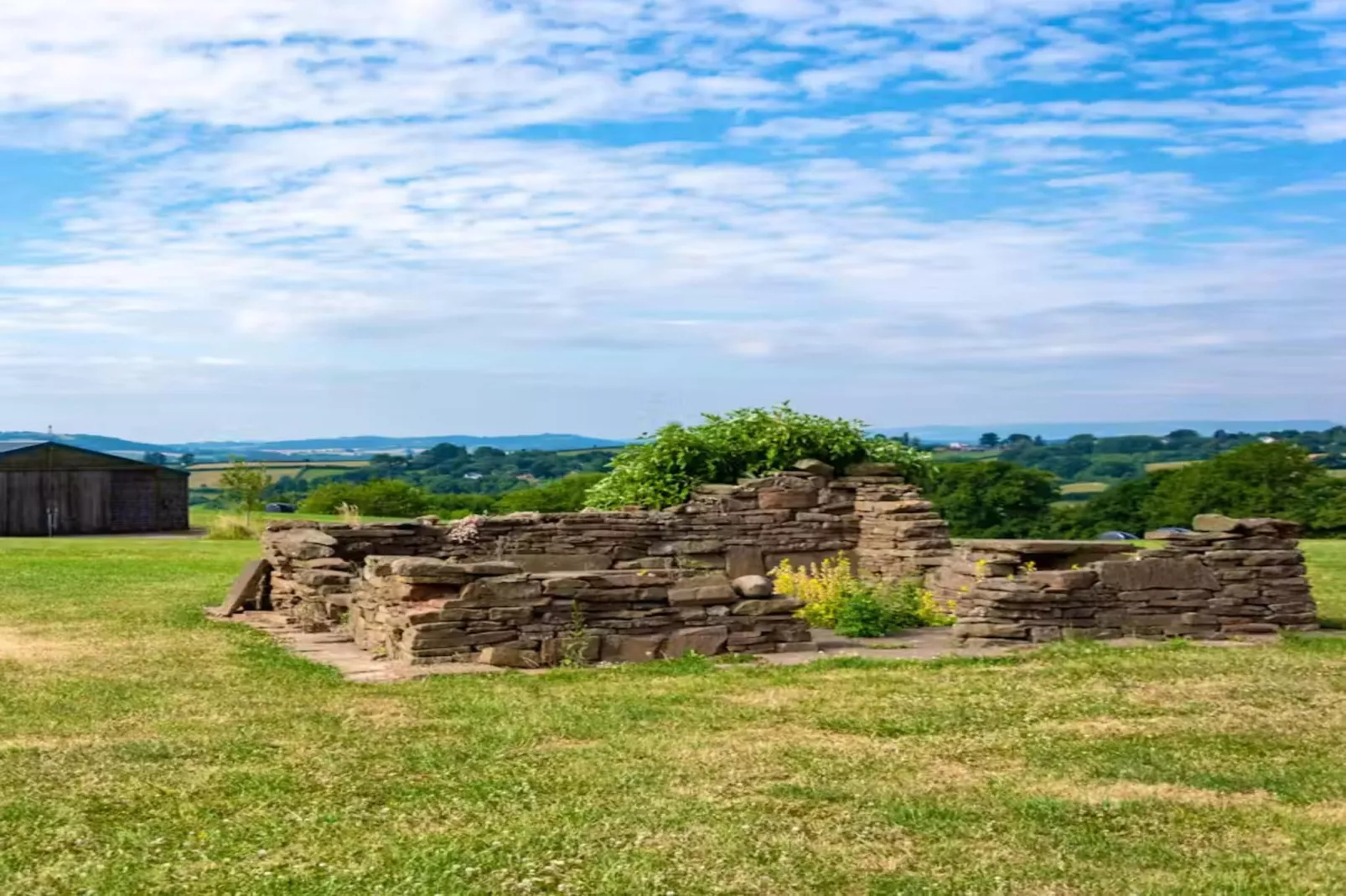High Cloud Farm & Barn-Gebieden zomer 1km