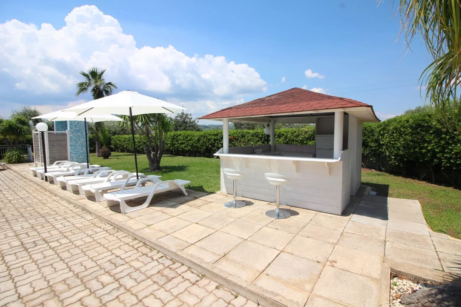 Villa Venera-Tuinen zomer