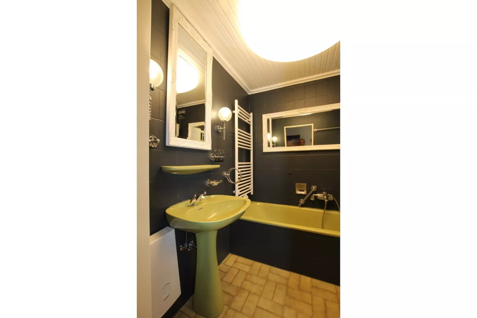 Ferienbungalow Wiesengrund mit Sauna-Badkamer