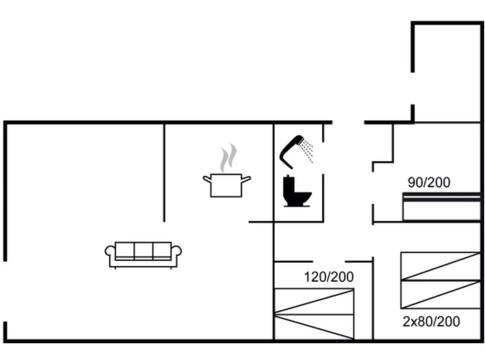 "Sheyla" - 70m from the sea-Binnen