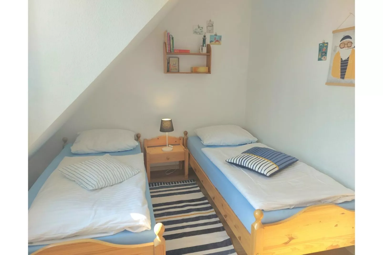 Reihenendhaus Susanne in Dornumersiel-Slaapkamer