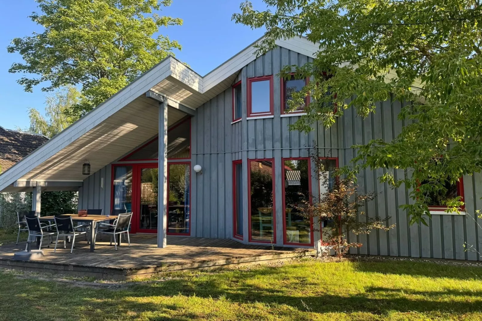 FH Wildgans Comfort mit Sauna & Kaminofen 81 qm 157-Buitenkant zomer