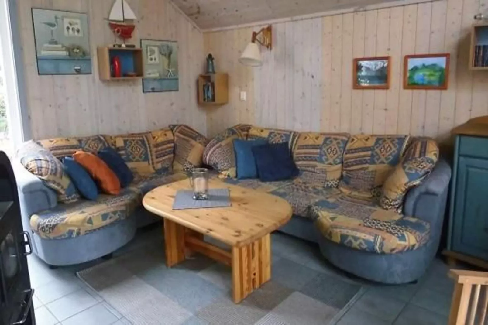 FH Wildgans Comfort mit Sauna & Kaminofen 81 qm 170-Woonkamer