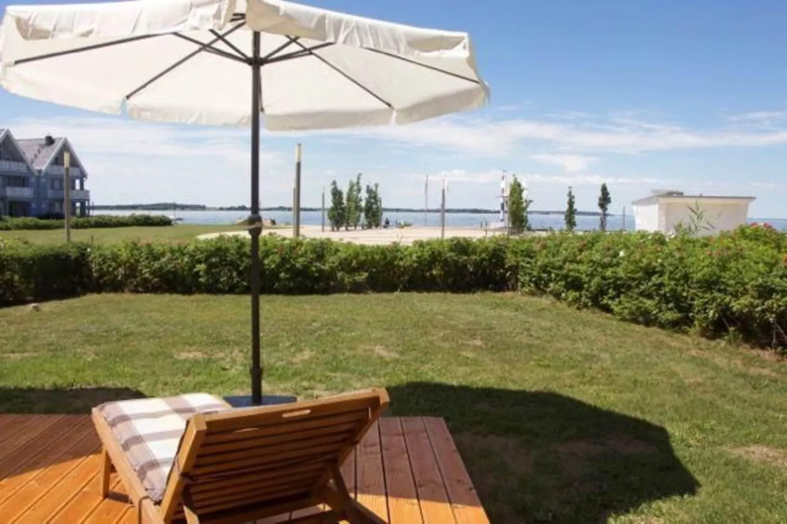 Kapitänshaus Gartendeck 64 qm Nr 451-Tuinen zomer