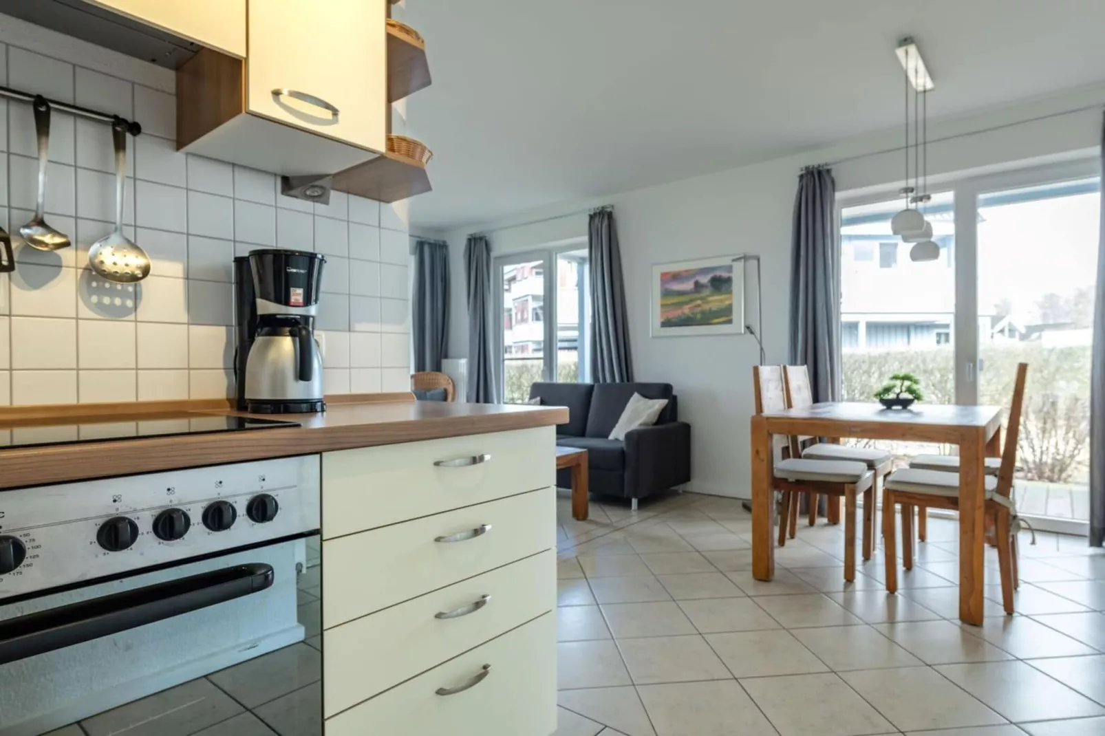 Kapitänshaus Gartendeck 64 qm Nr 442-Keuken