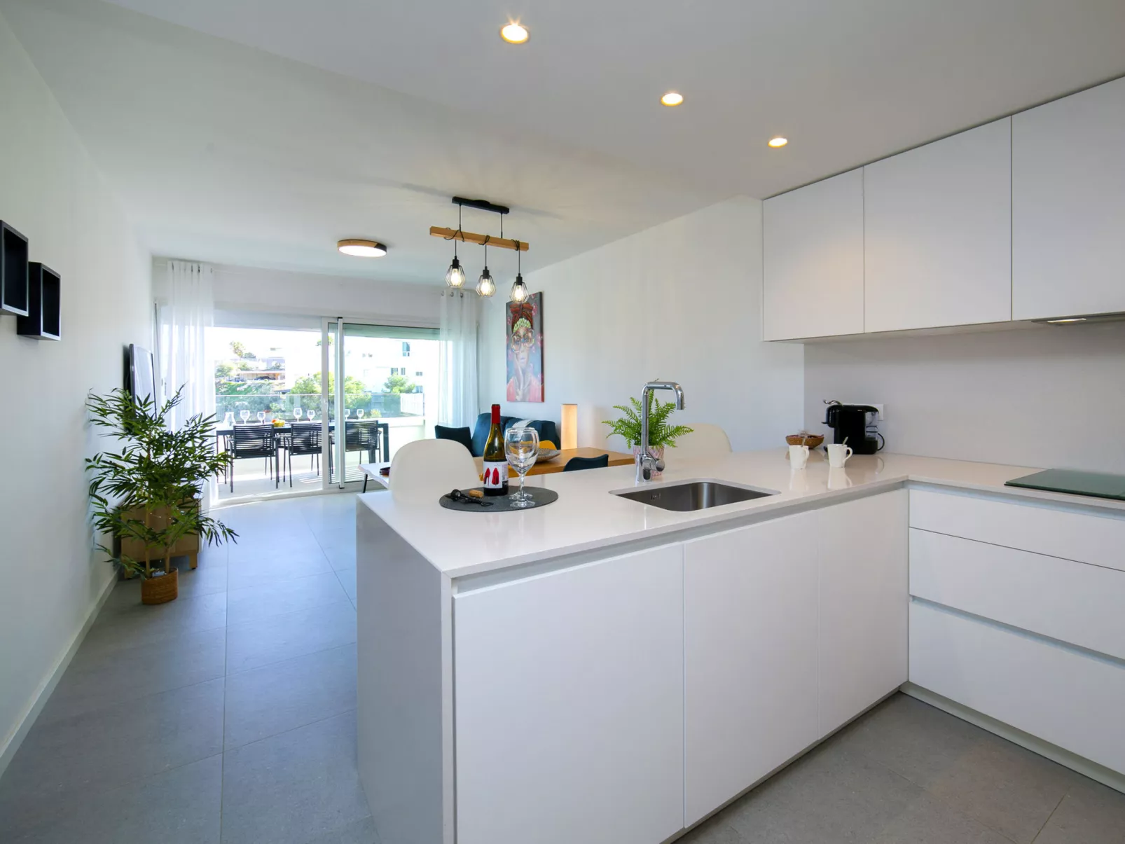 Bolnou Blue Sea-Binnen