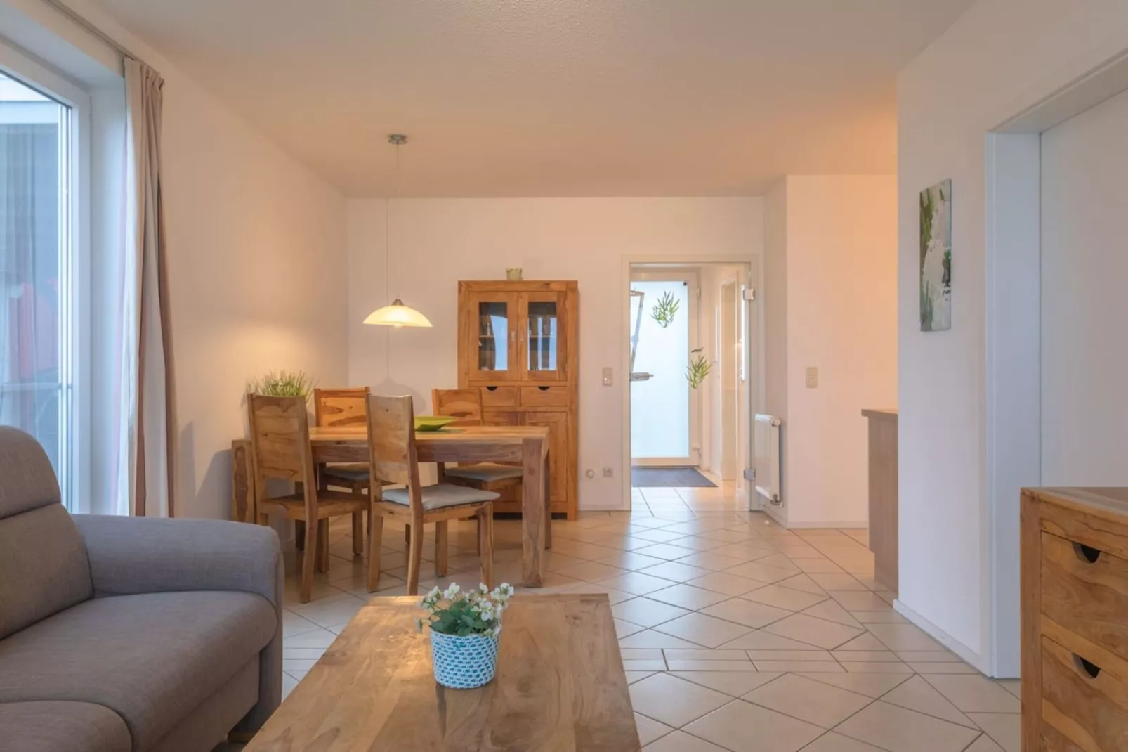 Kapitänshaus Gartendeck 64 qm Nr 492-Eetkamer