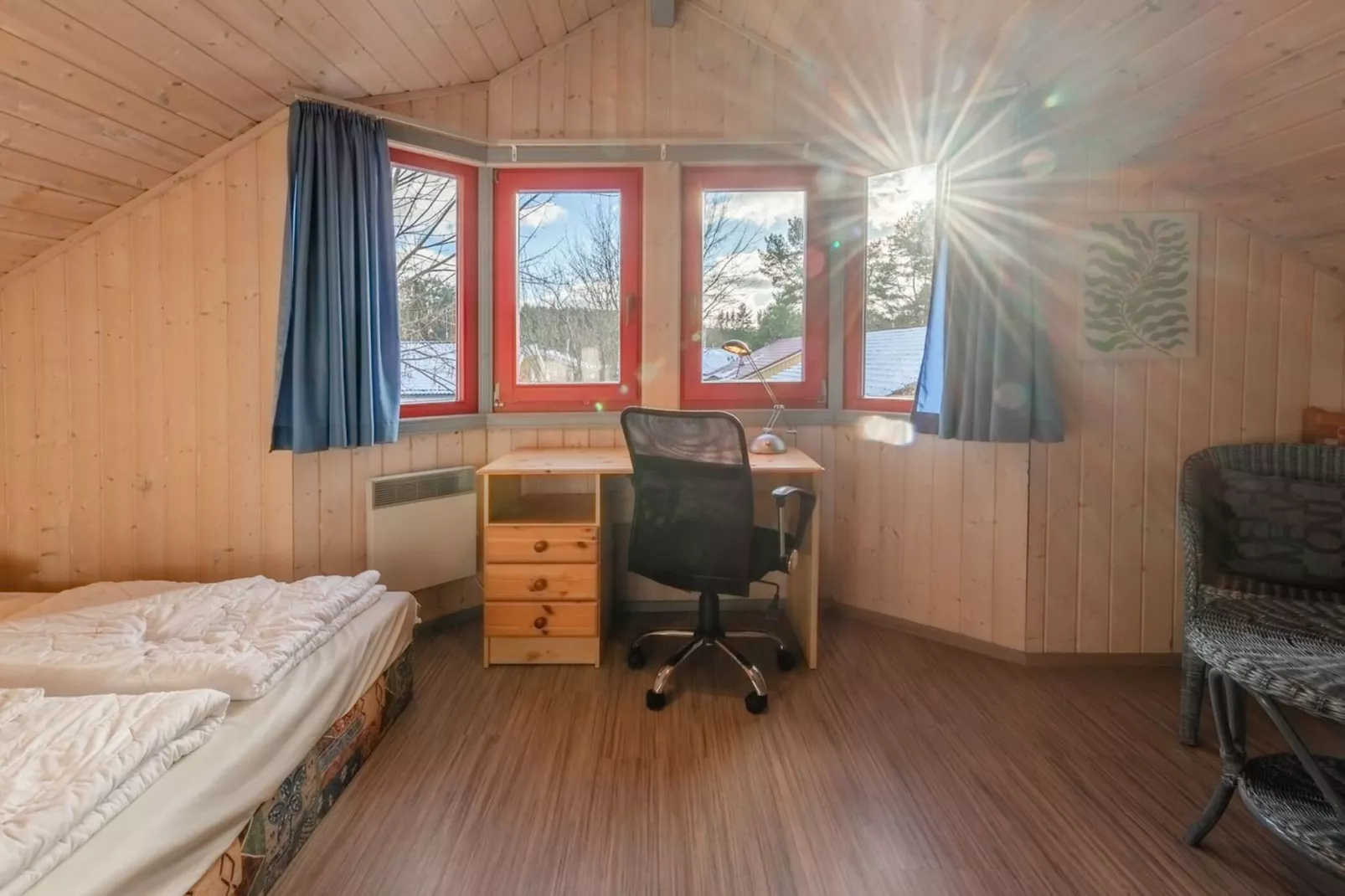 FH Wildgans Comfort mit Sauna & Kaminofen 81 qm 157-Slaapkamer