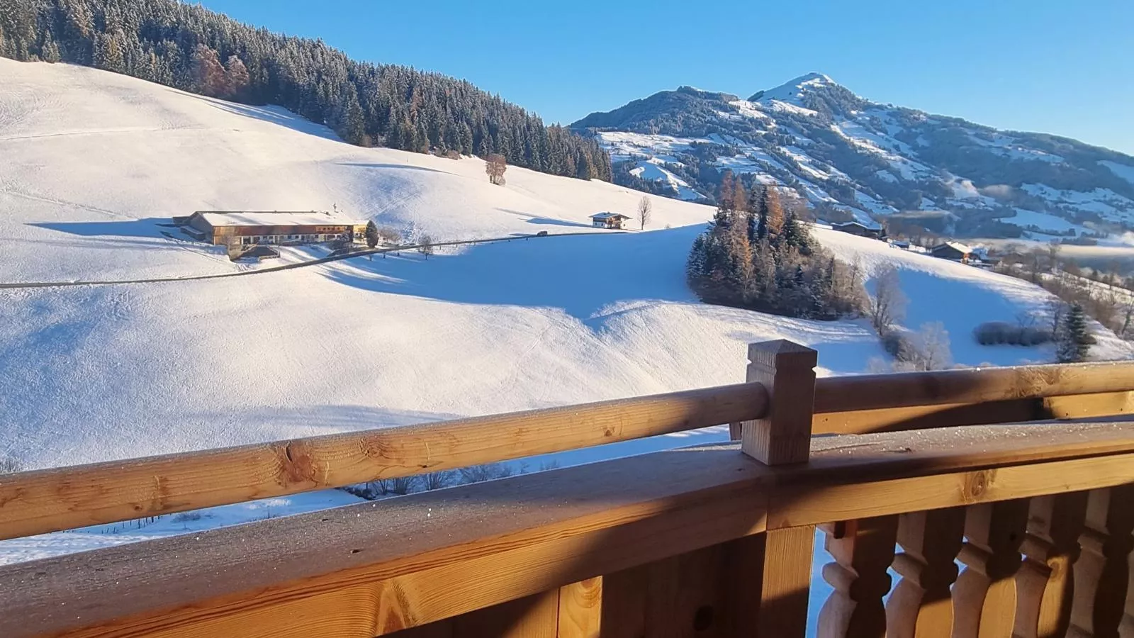 Apartment Vorderebenthann-Uitzicht winter