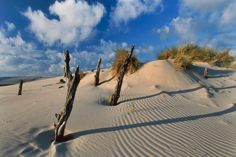 Połowa bliżniaka wakacyjnego w Rowach-Gebieden zomer 5km