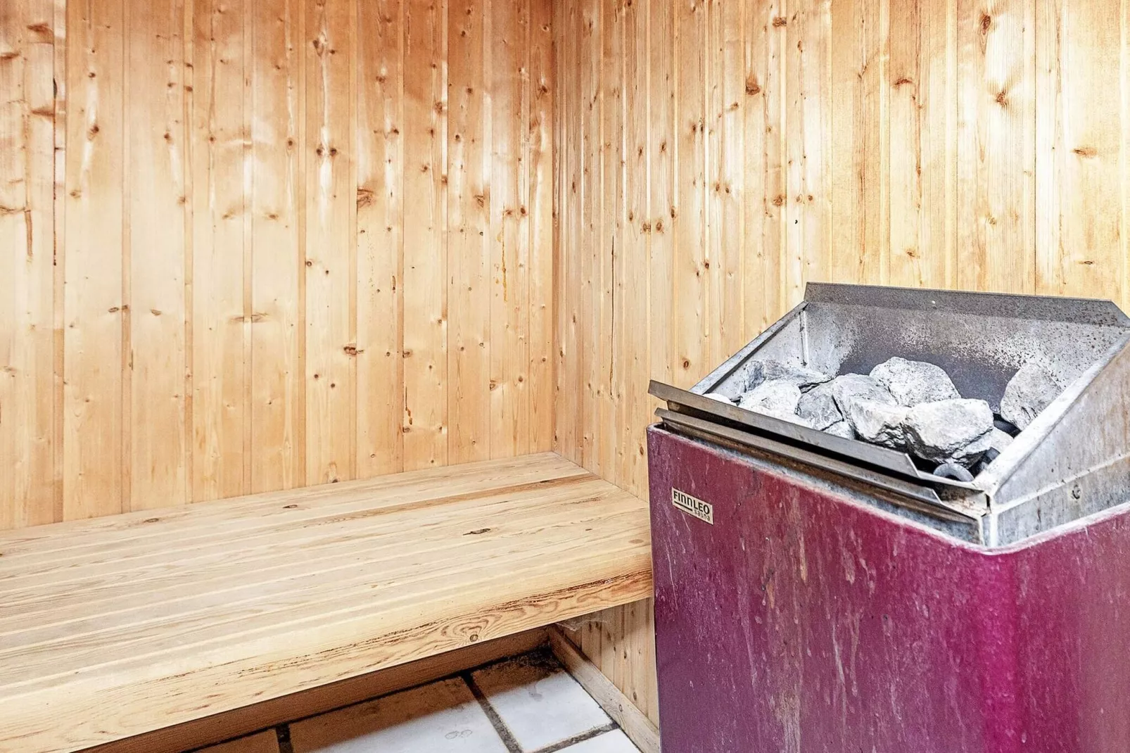 14 persoons vakantie huis in Blokhus-Sauna