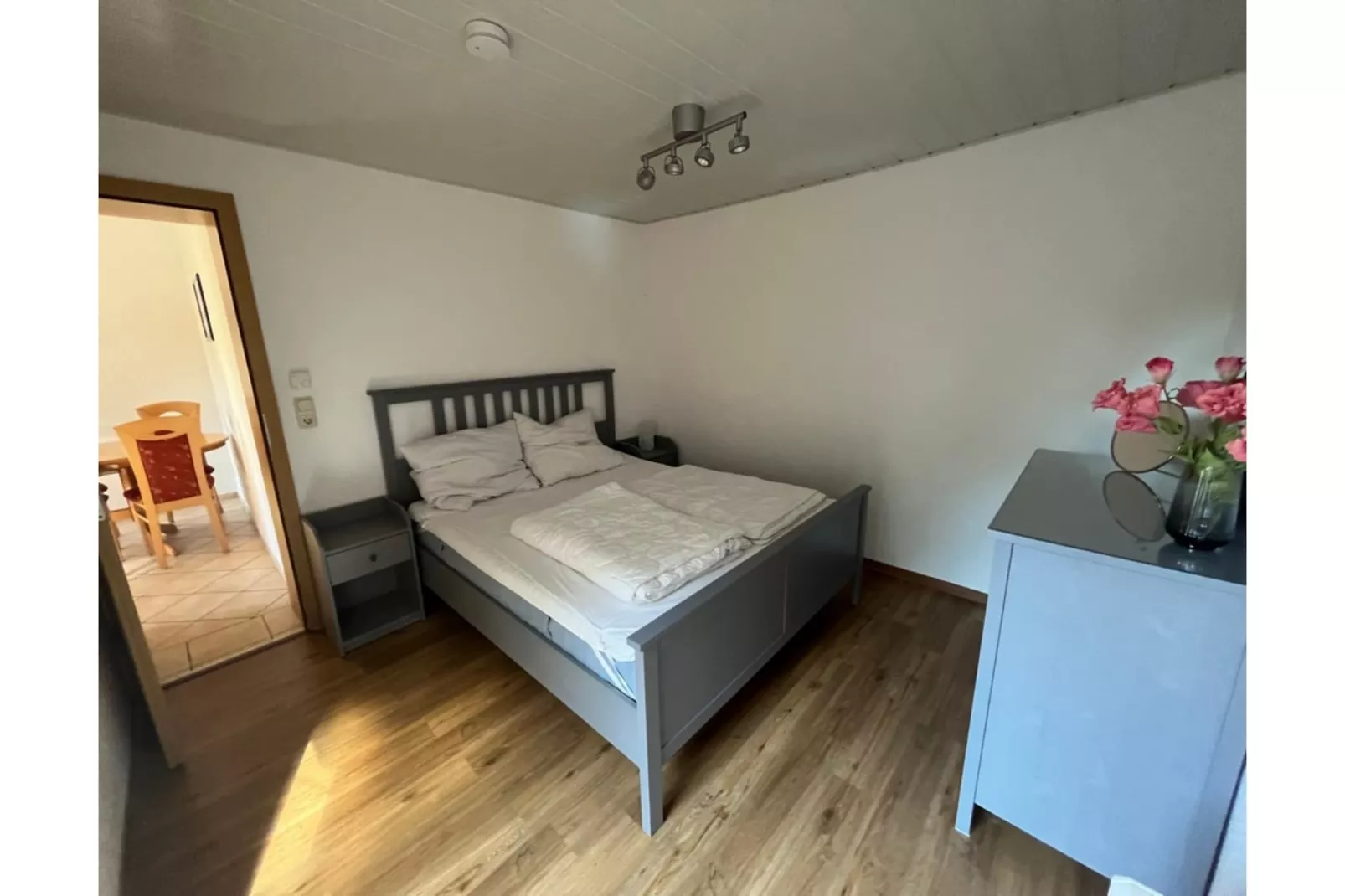 Ferienbungalow Arielle in Dornumersiel-Slaapkamer