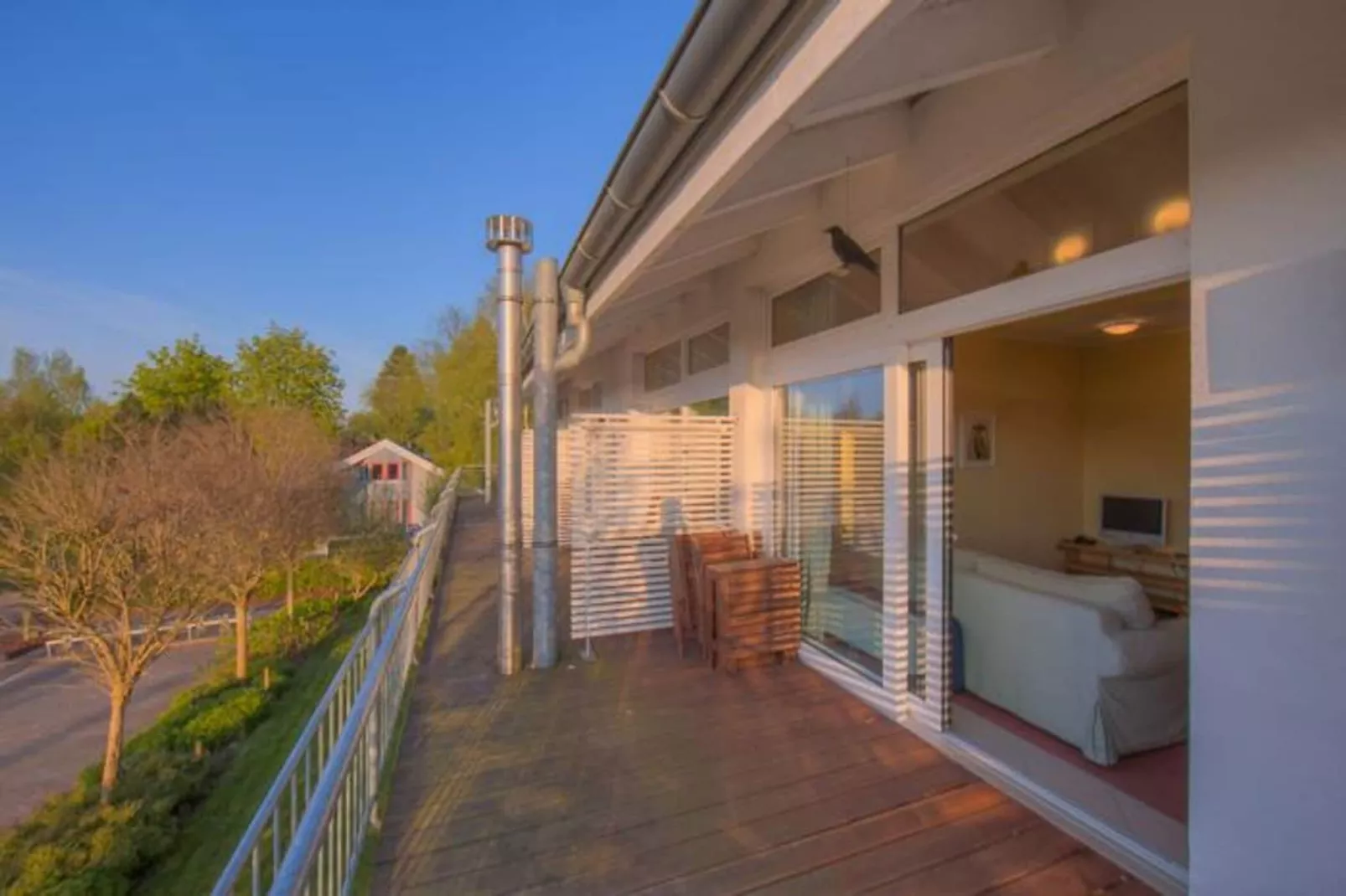 Schneeeule 221-Terrasbalkon