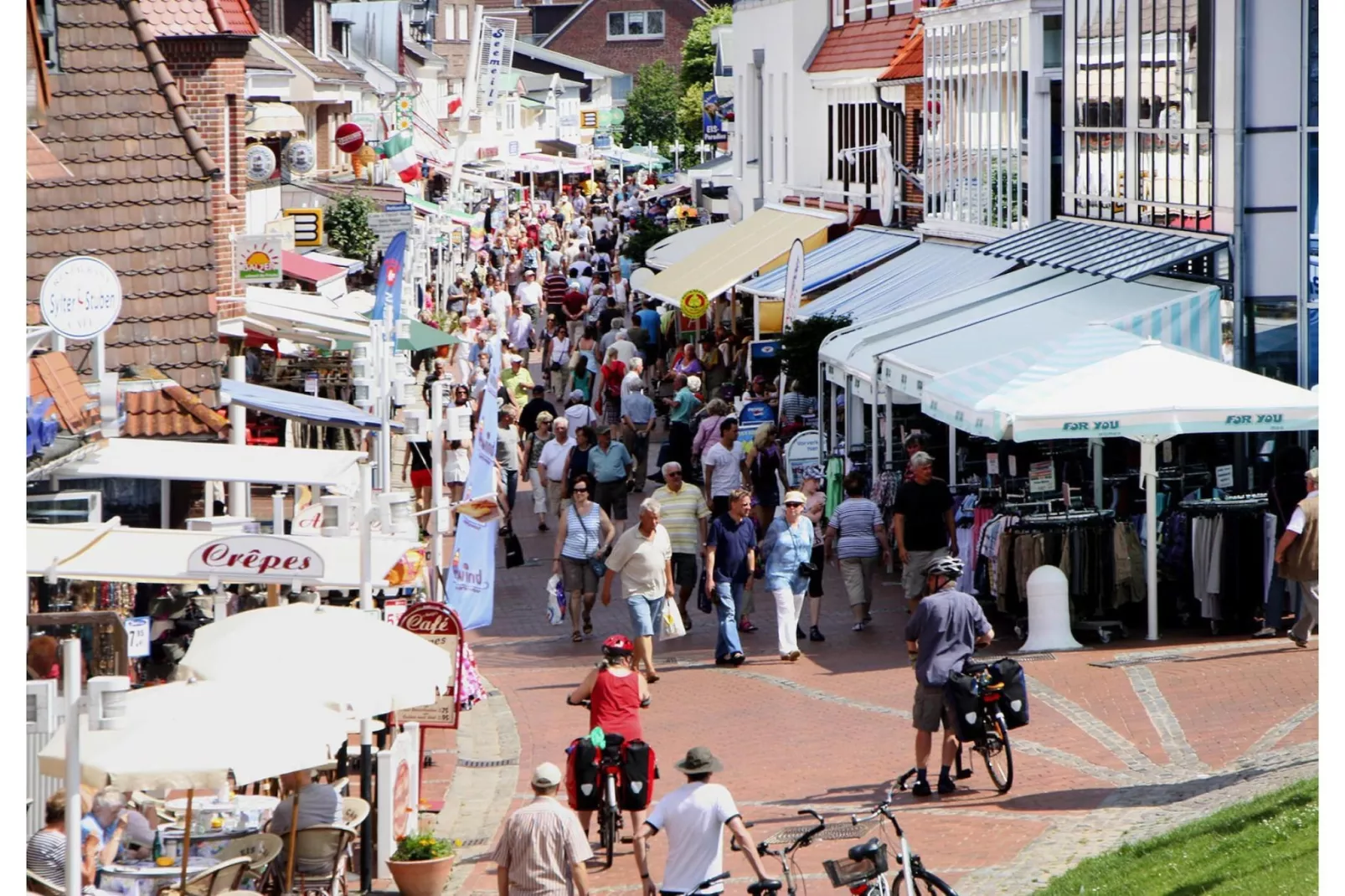 Land and Sea-Gebieden zomer 5km