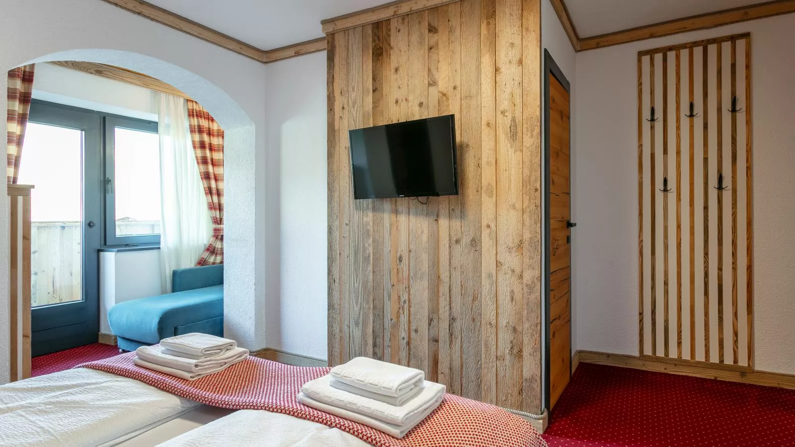 Bergzeit Hollersbach L-Slaapkamer