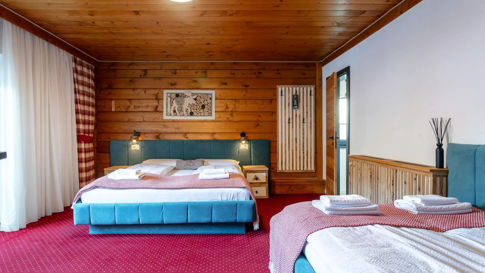 Bergzeit Hollersbach L-Slaapkamer