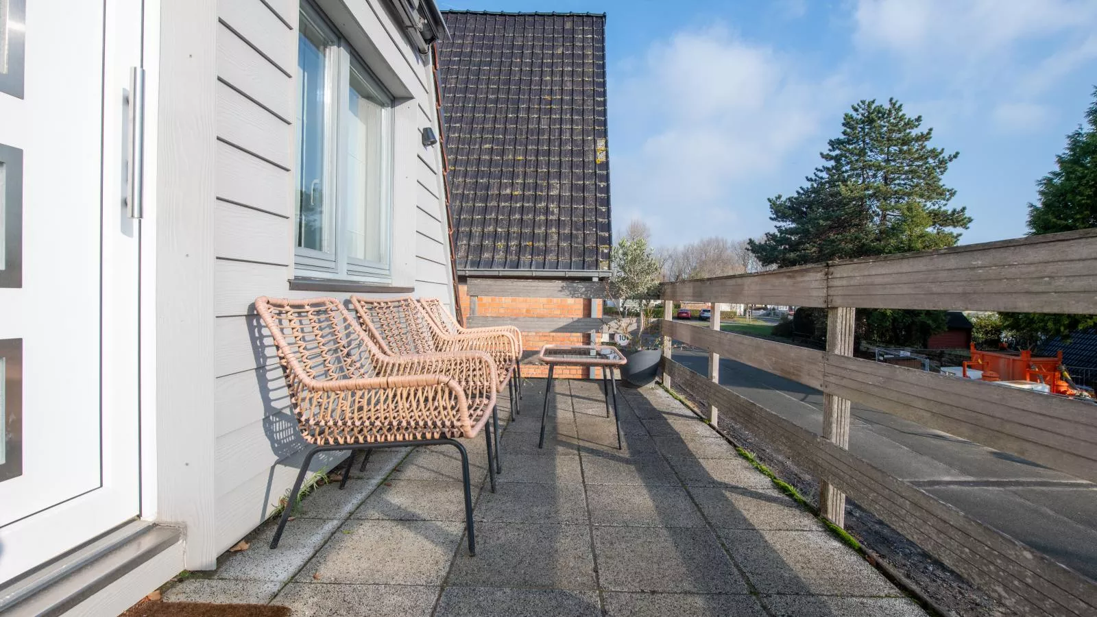 Cabane Crevette-Buitenkant zomer