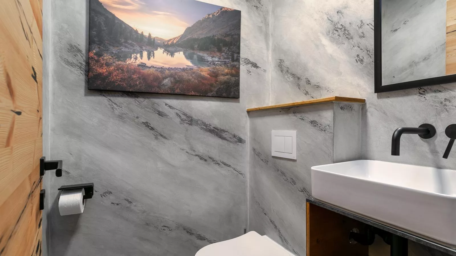 Bergzeit Hollersbach XL-Badkamer