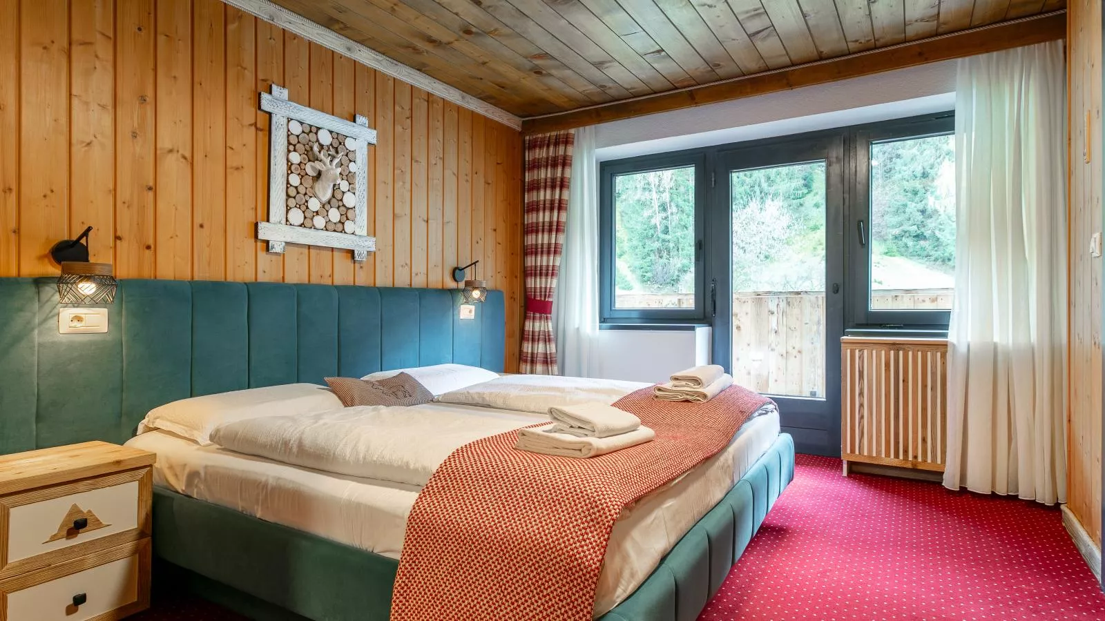 Bergzeit Hollersbach L-Slaapkamer