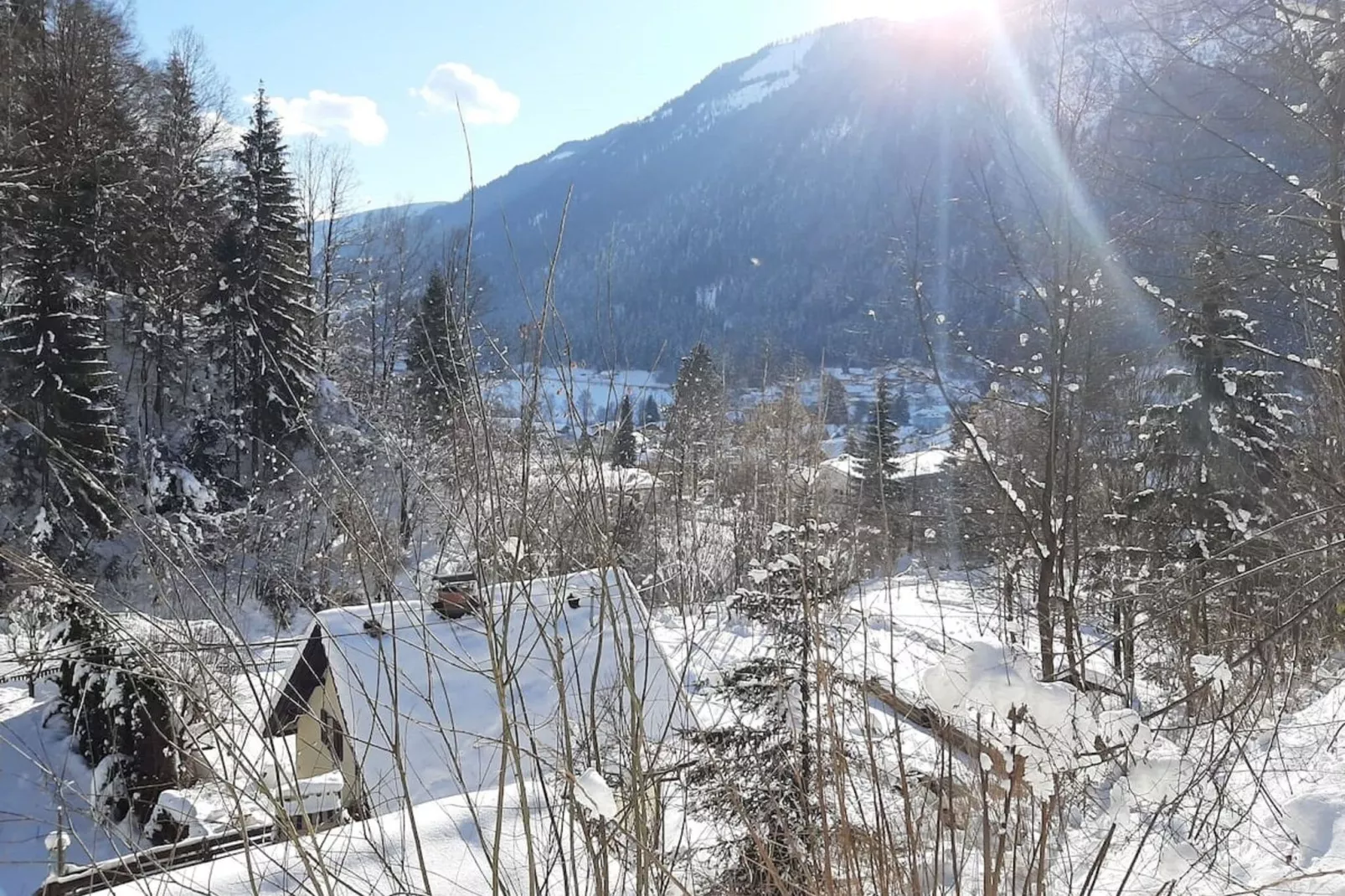 Haus Wasserfall 6 pax-Uitzicht winter