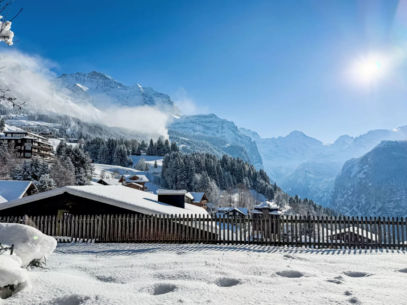 Chalet Graf Apt 1-Buiten