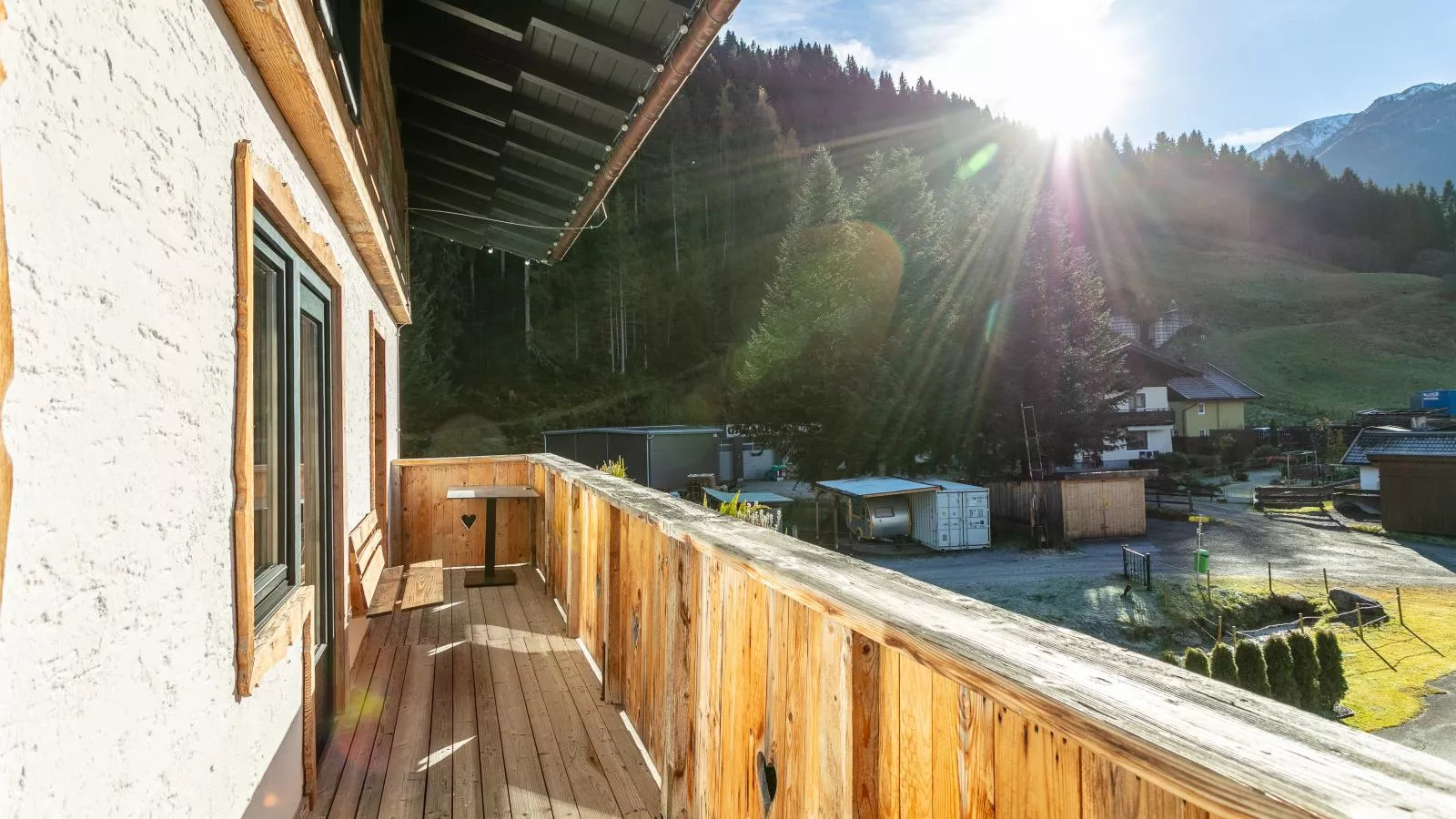 Bergzeit Hollersbach XL-Terrasbalkon