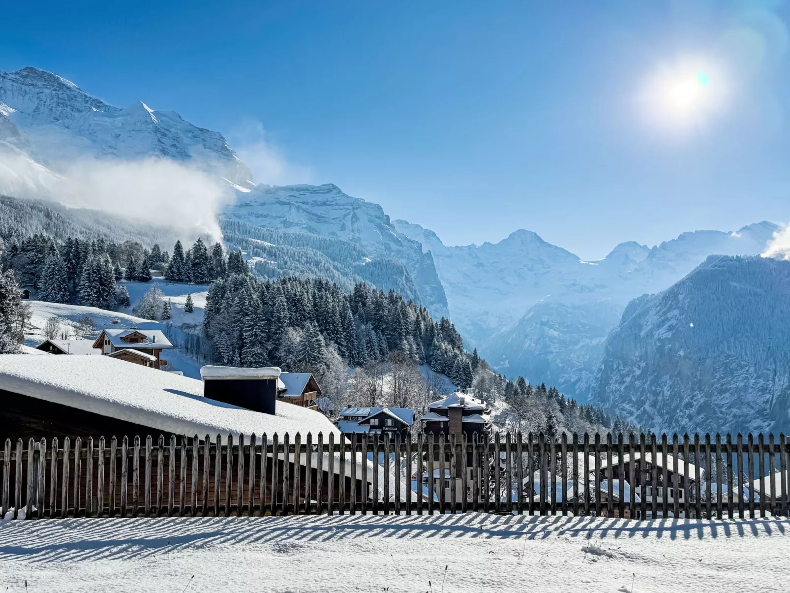 Chalet Graf Apt 1-Buiten