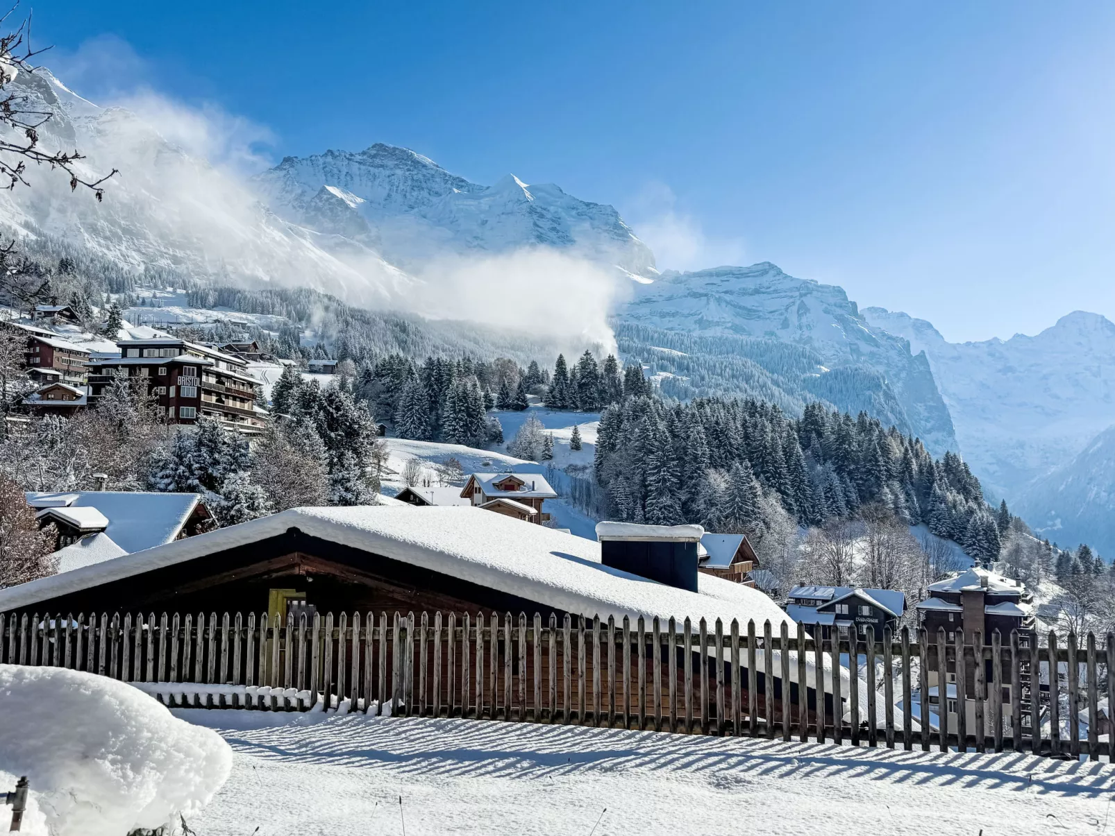 Chalet Graf Apt 1-Buiten