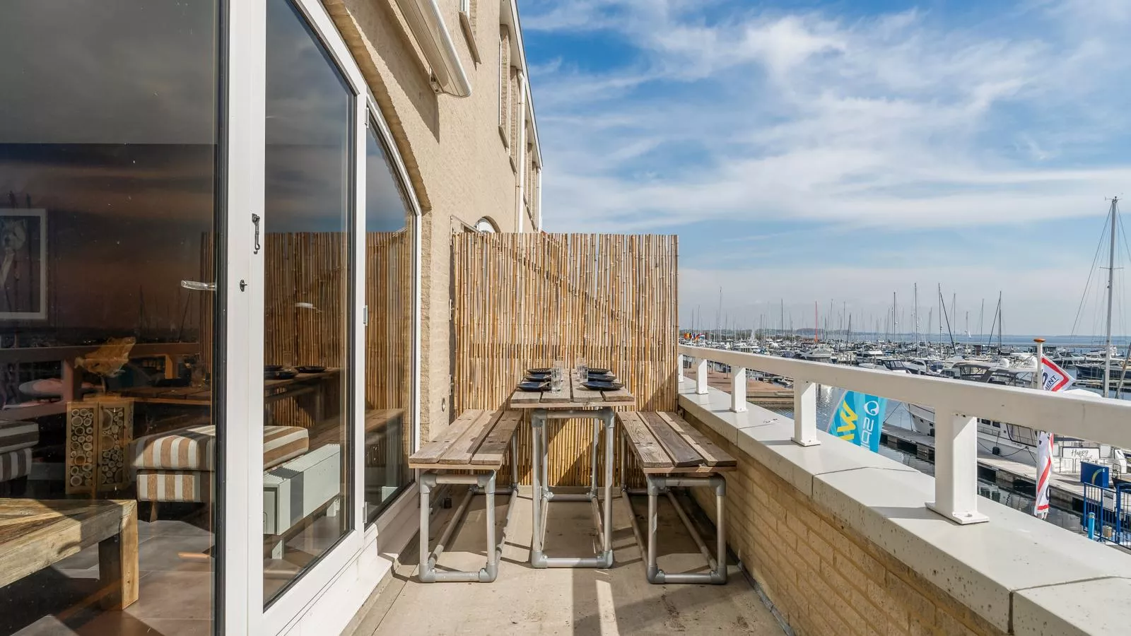 De Brouwersdam-Terrasbalkon