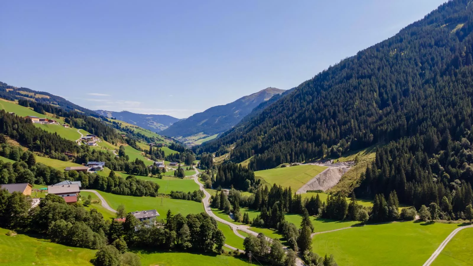 Hinterlengau-Gebieden zomer 5km