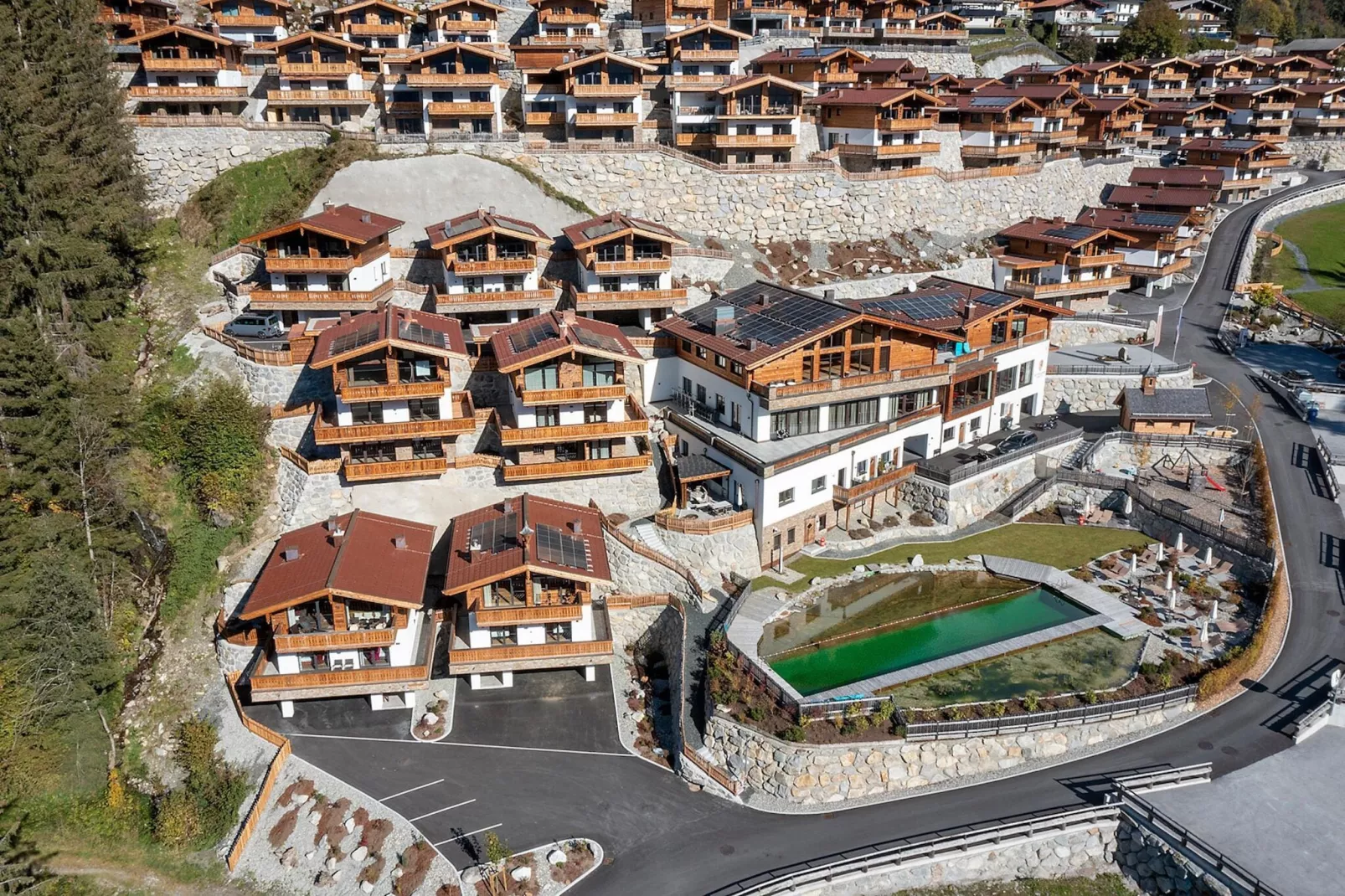 Rossberg Hohe Tauern Chalets -6-Buitenkant zomer